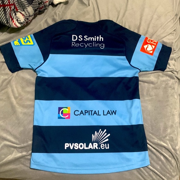 Canterbury Mens Cardiff Blues Player Fit Jersey - Picture 2 of 2